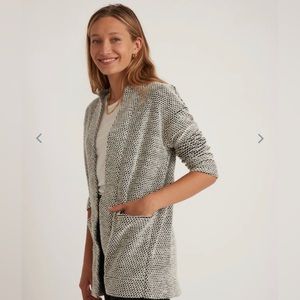 Marine Layer Birdseye Cardigan, Size XS